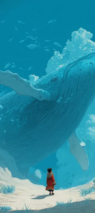 Echoes of the Deep phone wallpaper
