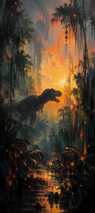 Dawn of the Lost Valley phone wallpaper