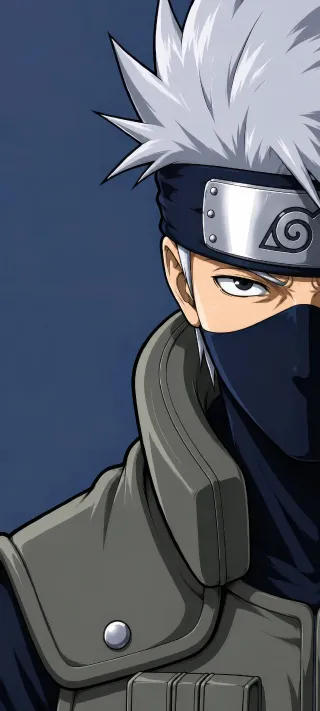 Kakashi Hatake Portrait phone wallpaper