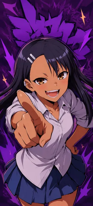 Hayase Nagatoro Points Forward phone wallpaper