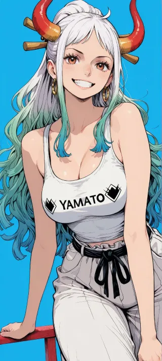 Yamato's Sunlit Gaze phone wallpaper