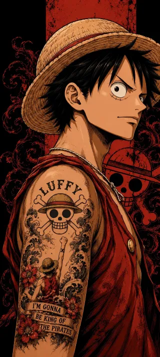 A Pirate's Profile phone wallpaper