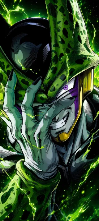 Cell in Electric Green phone wallpaper