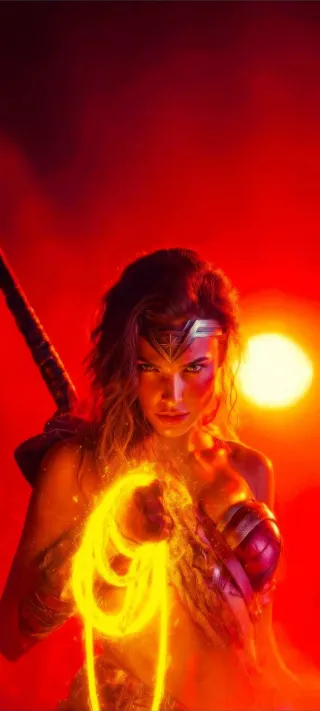 Embers of Themyscira phone wallpaper