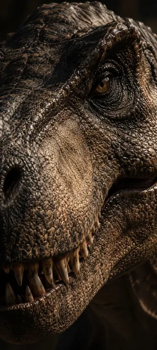 Tyrannosaurus Close Up phone wallpaper