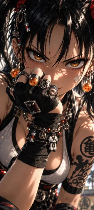Dragon Ball Adornments phone wallpaper