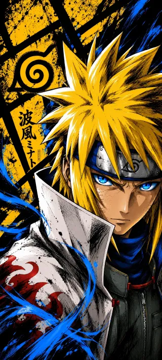 Minato Namikaze, Fourth Hokage phone wallpaper