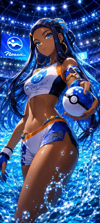 Nessa at Hulbury Stadium phone wallpaper