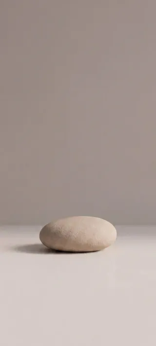 Solitary River Stone phone wallpaper