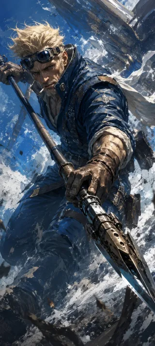 Harpooner of the Frozen Expanse phone wallpaper