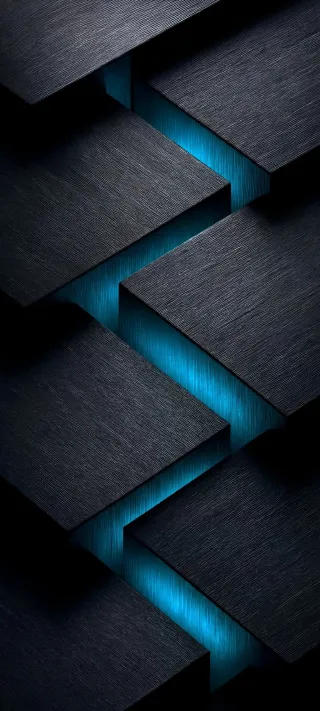 Abstract Geometric Abyss phone wallpaper