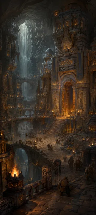 Ironforge City phone wallpaper