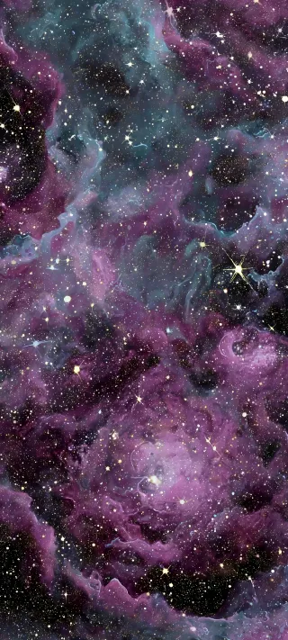 Stellar Clouds phone wallpaper