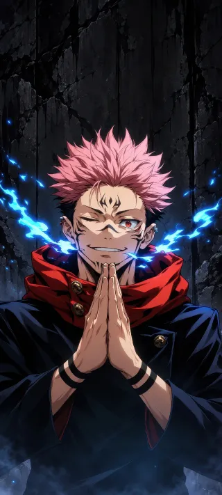 Ryomen Sukuna's Smile phone wallpaper