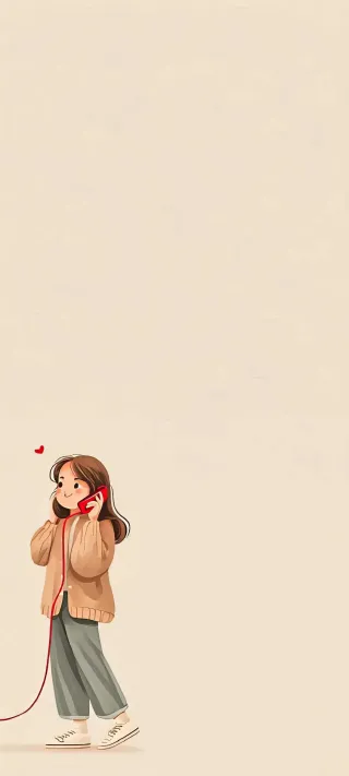Whispered Lines phone wallpaper