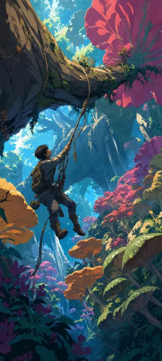 Canopy Explorer in the Giant Forest phone wallpaper
