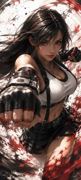 Tifa phone wallpaper