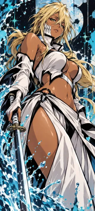 Tier Harribel's Blade phone wallpaper