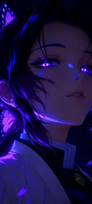Shinobu Kocho in Violet phone wallpaper