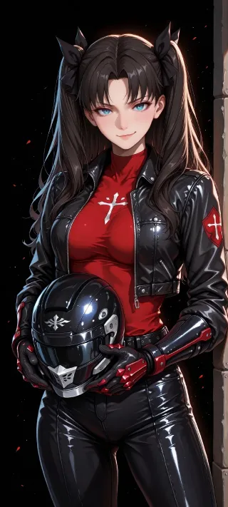 The Helmeted Rider phone wallpaper