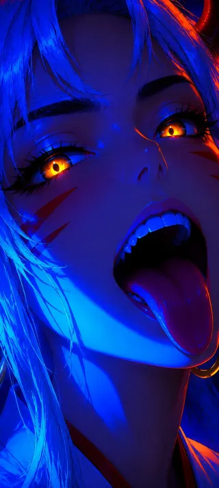 Fanged Yamato phone wallpaper