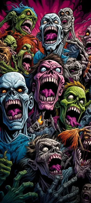 Choir of the Undead phone wallpaper