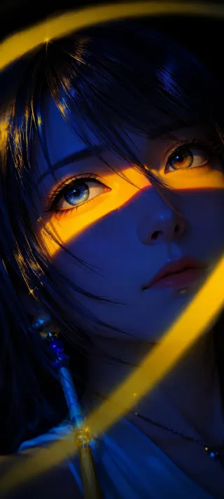 Captured in the Ribbon of a Eternal Calm phone wallpaper