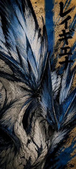 Azure Fang Reverie phone wallpaper