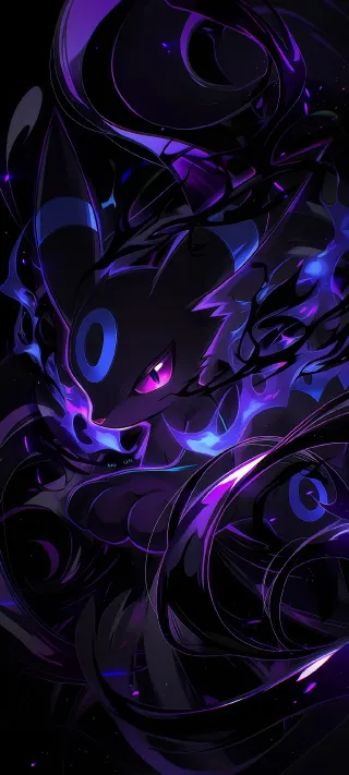 Nocturne of the Shadow Orb phone wallpaper