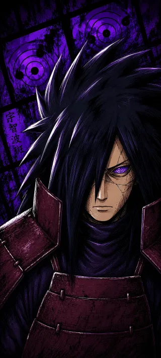 Madara Uchiha’s Rinnegan phone wallpaper