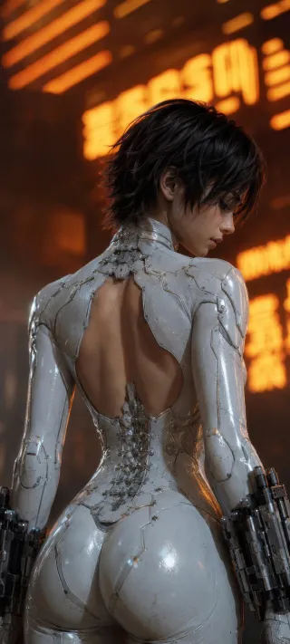 Gleaming Sentinel Backview phone wallpaper