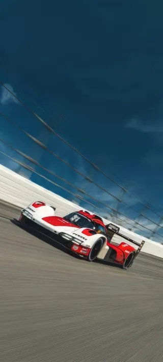 Porsche Penske Motorsport Hypercar phone wallpaper