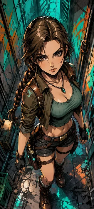 Raid Through the Ruins phone wallpaper