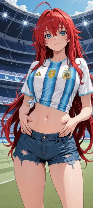 Stadium Red: Argentine Pride phone wallpaper