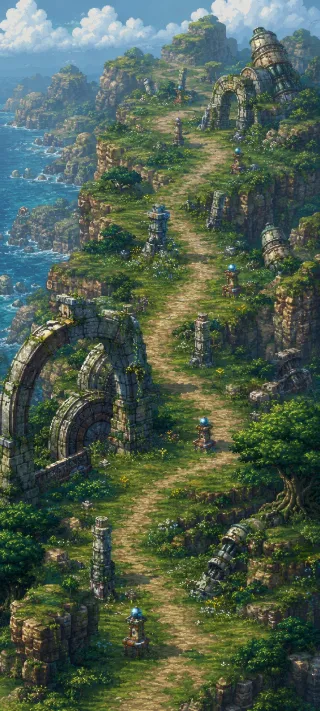 Pilgrims of the Mi'ihen Road phone wallpaper